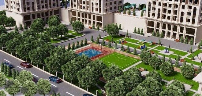 3 otaqlı yeni tikili - Nərimanov r. - 100.3 m² (5)