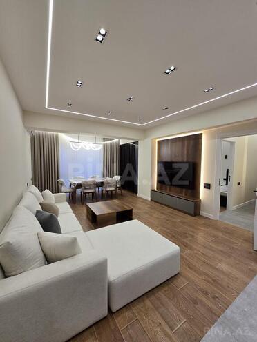3 otaqlı yeni tikili - Şah İsmayıl Xətai m. - 110 m² (2)