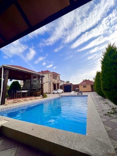 8 otaqlı həyət evi/bağ evi - Şağan q. - 300 m² (1)
