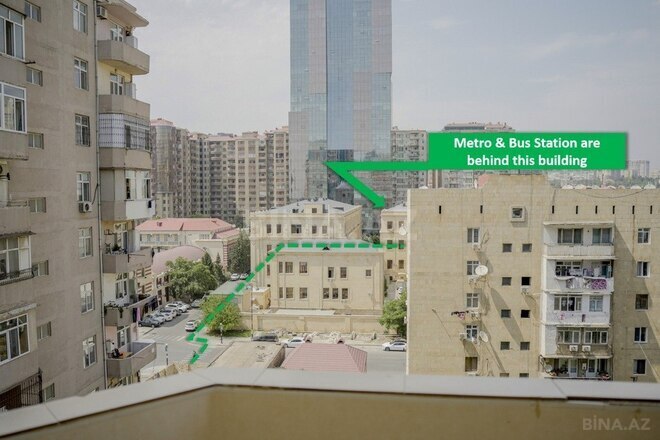 3 otaqlı yeni tikili - Şah İsmayıl Xətai m. - 130 m² (25)