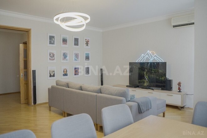 3 otaqlı yeni tikili - Şah İsmayıl Xətai m. - 130 m² (18)