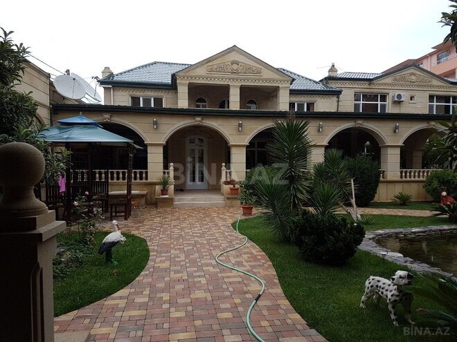 7 otaqlı həyət evi/bağ evi - Badamdar q. - 400 m² (1)