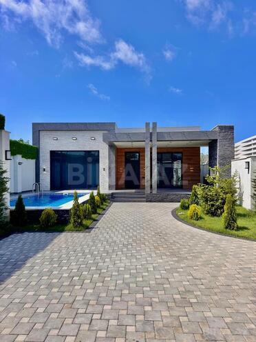 4 otaqlı həyət evi/bağ evi - Mərdəkan q. - 198 m² (1)