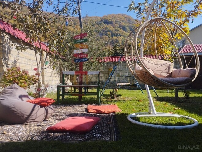 3 otaqlı həyət evi/bağ evi - Qəbələ - 120 m² (4)
