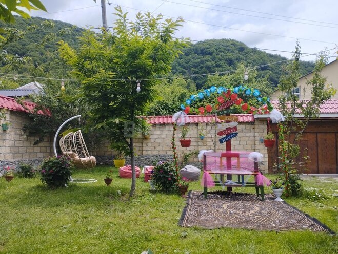3 otaqlı həyət evi/bağ evi - Qəbələ - 120 m² (1)
