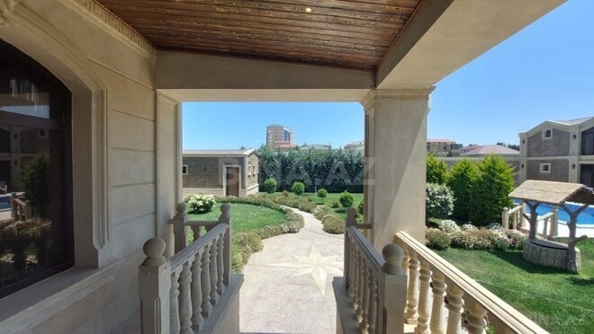 5 otaqlı həyət evi/bağ evi - Novxanı q. - 400 m² (4)