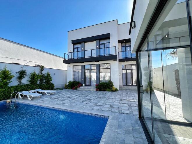 4 otaqlı həyət evi/bağ evi - Mərdəkan q. - 220 m² (2)