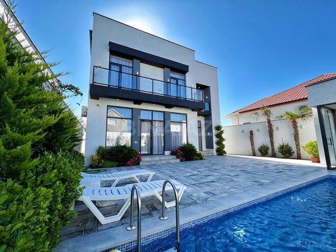 4 otaqlı həyət evi/bağ evi - Mərdəkan q. - 220 m² (1)