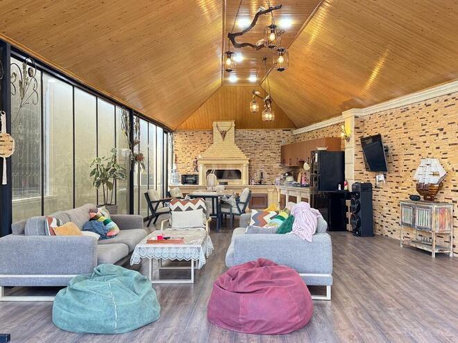 6 otaqlı həyət evi/bağ evi - Nardaran q. - 350 m² (12)