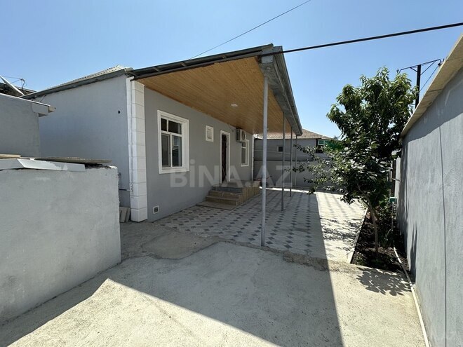 3 otaqlı həyət evi/bağ evi - Bülbülə q. - 100 m² (1)