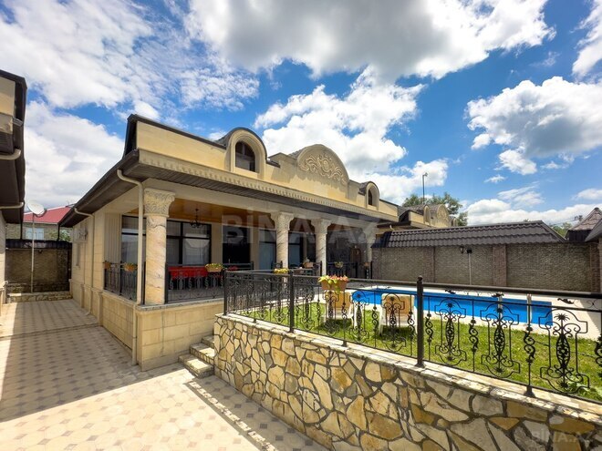 3 otaqlı həyət evi/bağ evi - Qəbələ - 95 m² (2)