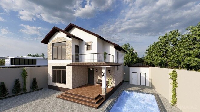 4 otaqlı həyət evi/bağ evi - Pirşağı q. - 170 m² (2)