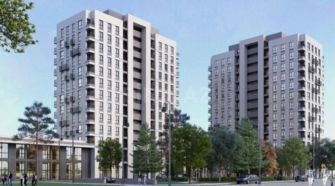 3 otaqlı yeni tikili - Qaraçuxur q. - 75 m² (2)