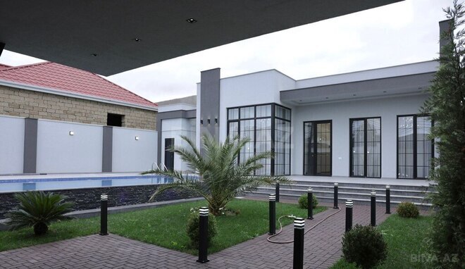 4 otaqlı həyət evi/bağ evi - Şağan q. - 220 m² (1)
