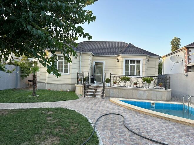 3 otaqlı həyət evi/bağ evi - Novxanı q. - 125 m² (1)