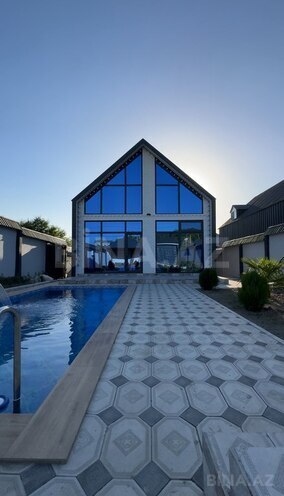 3 otaqlı həyət evi/bağ evi - Qəbələ - 140 m² (2)