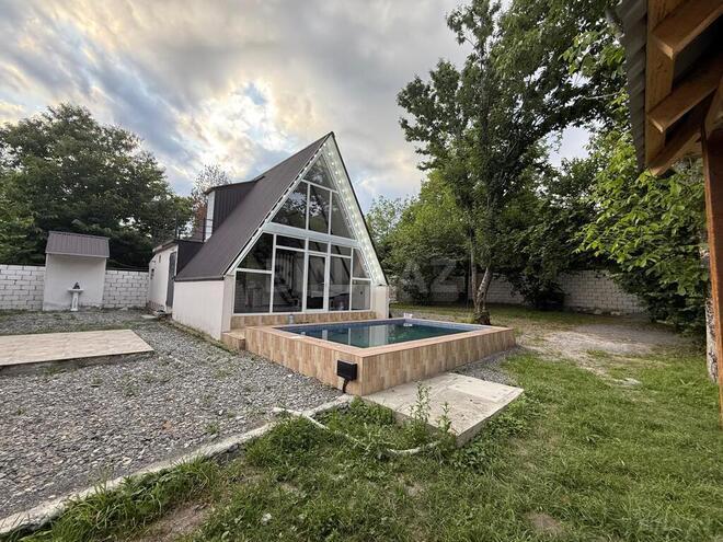 3 otaqlı həyət evi/bağ evi - Qəbələ - 65 m² (3)