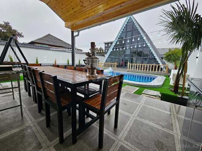 5 otaqlı həyət evi/bağ evi - Qəbələ - 200 m² (18)