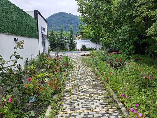 4 otaqlı həyət evi/bağ evi - Qəbələ - 155 m² (2)