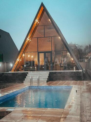 3 otaqlı həyət evi/bağ evi - Qəbələ - 150 m² (1)