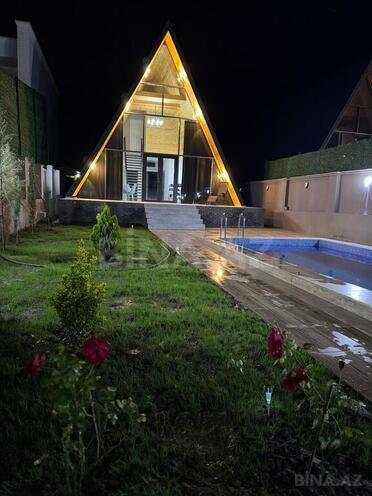 3 otaqlı həyət evi/bağ evi - Qəbələ - 150 m² (2)