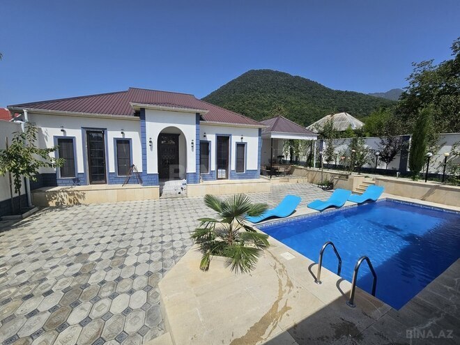 5 otaqlı həyət evi/bağ evi - Qəbələ - 200 m² (1)