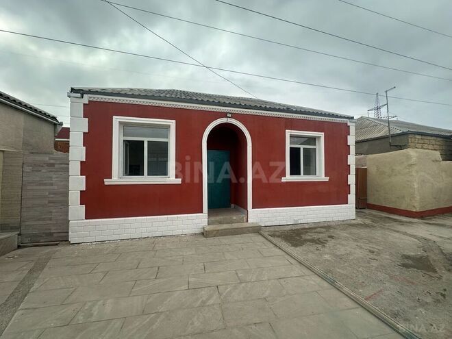 3 otaqlı həyət evi/bağ evi - Abşeron r. - 80 m² (1)