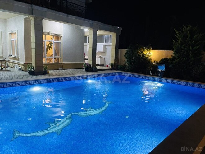 6 otaqlı həyət evi/bağ evi - Şüvəlan q. - 350 m² (1)