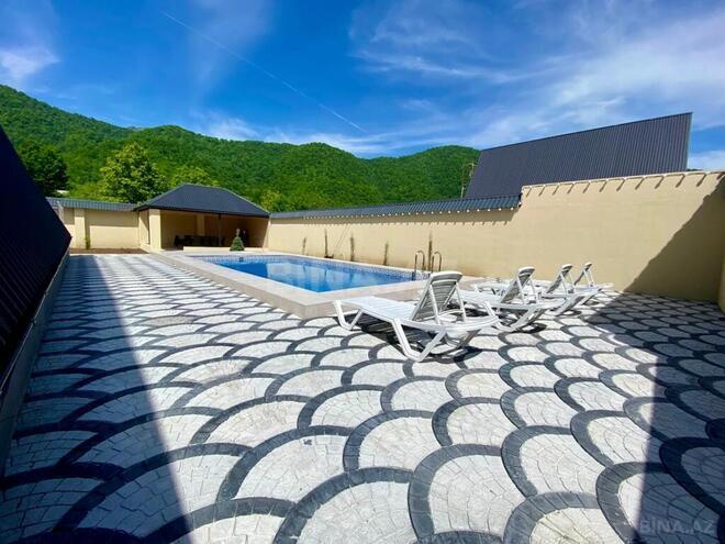 4 otaqlı həyət evi/bağ evi - Qəbələ - 120 m² (11)
