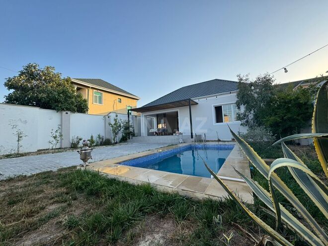 3 otaqlı həyət evi/bağ evi - Hövsan q. - 70 m² (1)