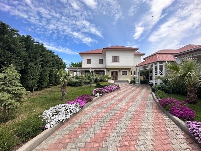 5 otaqlı həyət evi/bağ evi - Mərdəkan q. - 500 m² (1)