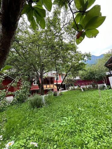 4 otaqlı həyət evi/bağ evi - Qax - 100 m² (1)