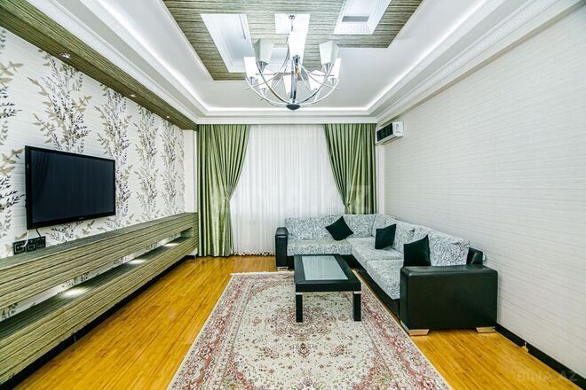 3 otaqlı yeni tikili - İnşaatçılar m. - 135 m² (4)