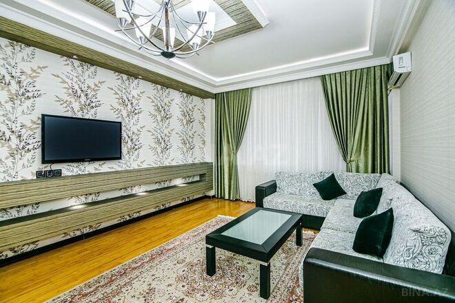 3 otaqlı yeni tikili - İnşaatçılar m. - 135 m² (6)