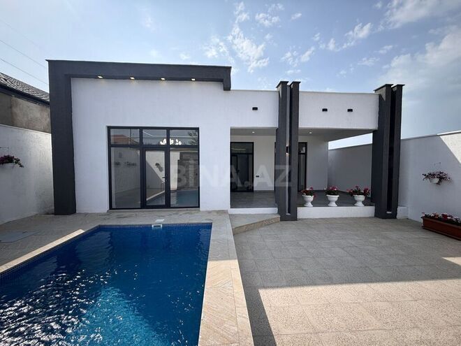 4 otaqlı həyət evi/bağ evi - Şüvəlan q. - 140 m² (1)
