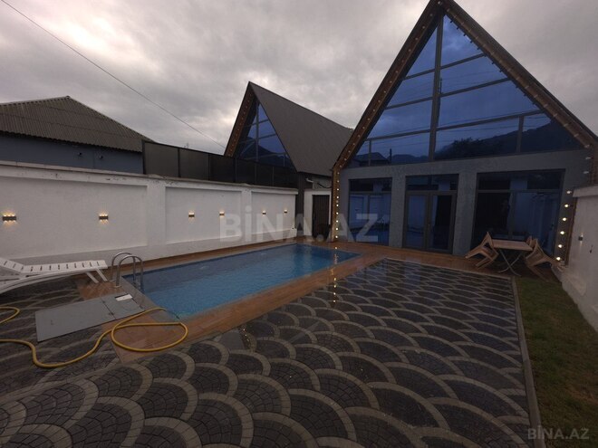3 otaqlı həyət evi/bağ evi - Qəbələ - 90 m² (1)
