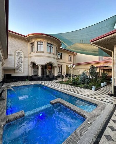 5 otaqlı həyət evi/bağ evi - Qəbələ - 250 m² (1)