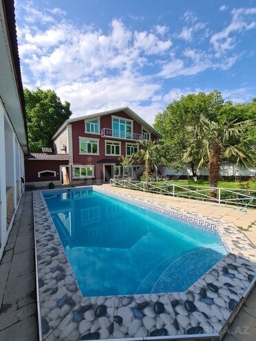 5 otaqlı həyət evi/bağ evi - Qəbələ - 300 m² (1)