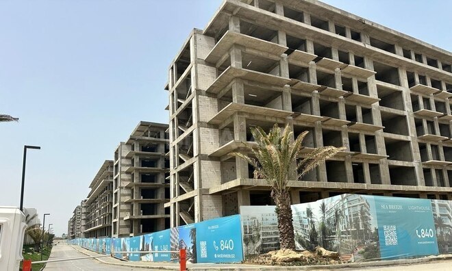 1-комн. новостройка - пос. Нардаран - 51.4 м² (1)