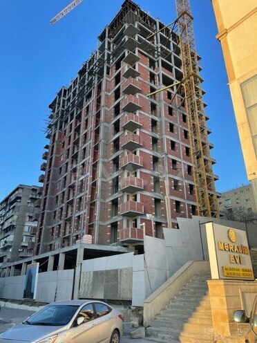 2 otaqlı yeni tikili - Həzi Aslanov q. - 82.1 m² (2)