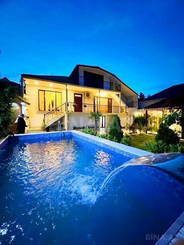 6 otaqlı həyət evi/bağ evi - Köhnə Günəşli q. - 230 m² (1)