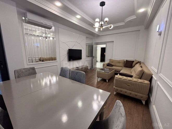 3 otaqlı yeni tikili - Şah İsmayıl Xətai m. - 130 m² (4)