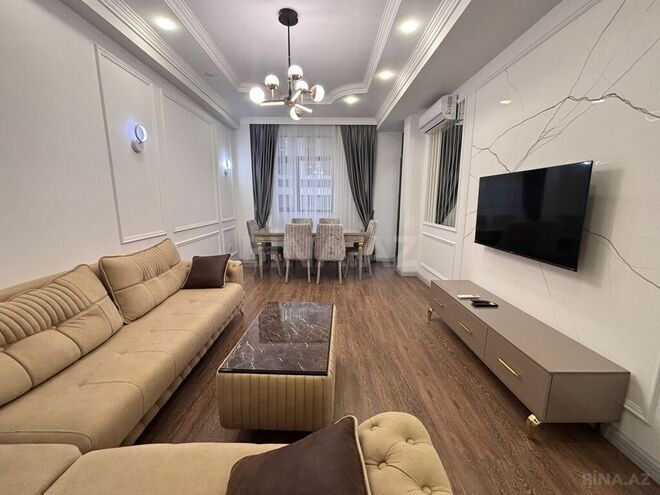 3 otaqlı yeni tikili - Şah İsmayıl Xətai m. - 130 m² (2)