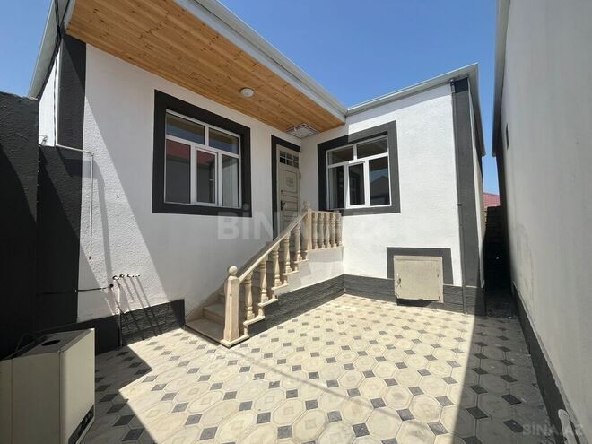 2 otaqlı həyət evi/bağ evi - Məmmədli q. - 55 m² (1)
