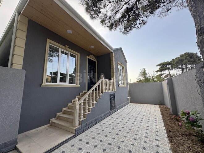3 otaqlı həyət evi/bağ evi - Məmmədli q. - 100 m² (1)