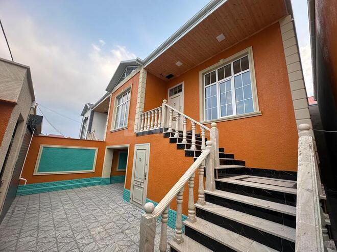 3 otaqlı həyət evi/bağ evi - Məmmədli q. - 140 m² (1)