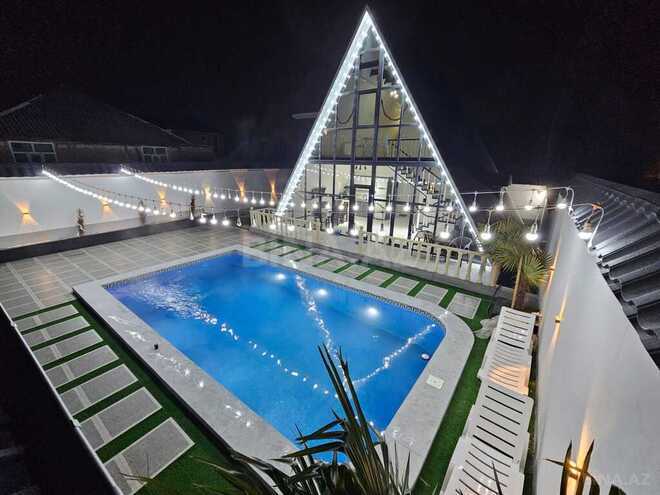 5 otaqlı həyət evi/bağ evi - Qəbələ - 200 m² (1)