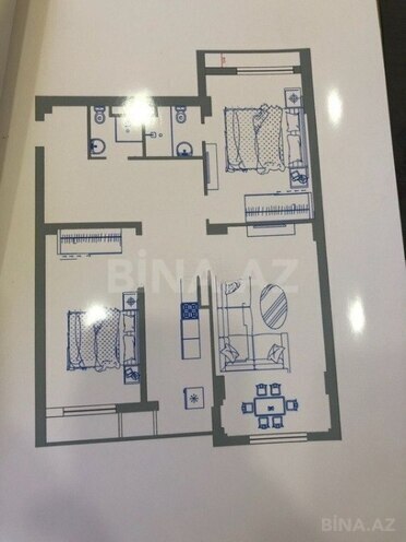 3 otaqlı yeni tikili - Elmlər Akademiyası m. - 134.9 m² (10)