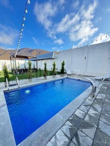 6 otaqlı həyət evi/bağ evi - Qəbələ - 200 m² (5)