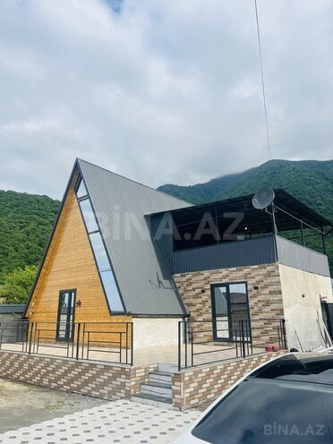 4 otaqlı həyət evi/bağ evi - Qax - 150 m² (21)